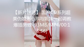 【新片速遞】 国产CD系列超美伪娘洛小熙与姐妹一起调教爆插男奴 [93MB/MP4/00:18:56]