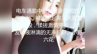 电车通勤中的穿著迷你裙的J系少女，被围困起来，大胆露出屁股，揉搓激情挥发，18发精液淋漓的无声轮奸。小野六花