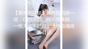 【乘务员妹妹】高价密码房一场，G奶00后，纯天然美胸，一根大黑牛把自己玩得抽搐喷浆 (10)