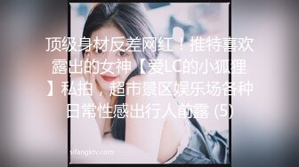 顶级身材反差网红！推特喜欢露出的女神【爱LC的小狐狸】私拍，超市景区娱乐场各种日常性感出行人前露 (5)