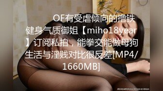 ⚫️⚫️OF有受虐倾向的撸铁健身气质御姐【miho18year】订阅私拍，能拳交能做母狗生活与淫贱对比很反差[MP4/1660MB]