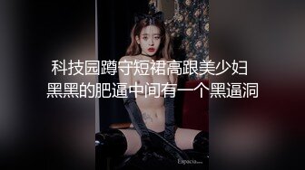 科技园蹲守短裙高跟美少妇 黑黑的肥逼中间有一个黑逼洞