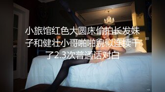 小旅馆红色大圆床偷拍长发妹子和健壮小哥啪啪貌似连续干了2.3次普通话对白