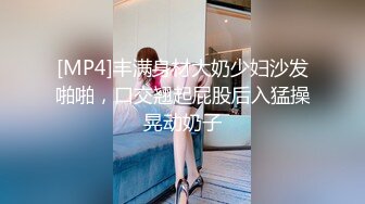 [MP4]丰满身材大奶少妇沙发啪啪，口交翘起屁股后入猛操晃动奶子