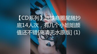 【CD系列】地铁商圈尾随抄底14人次，有几个小姐姐颜值还不错[高清无水原版] (1)