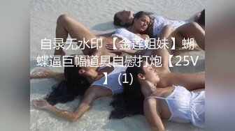 自录无水印 【金莲姐妹】蝴蝶逼巨幅道具自慰打炮【25V】 (1)