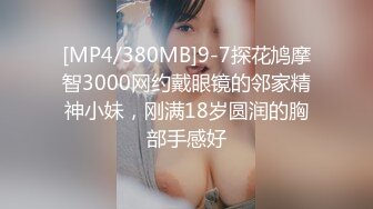 [MP4/380MB]9-7探花鸠摩智3000网约戴眼镜的邻家精神小妹，刚满18岁圆润的胸部手感好