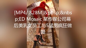 [MP4/ 828M]&nbsp;&nbsp;ED Mosaic 某传媒公司幕后美乳女员工与5猛男疯狂做爱